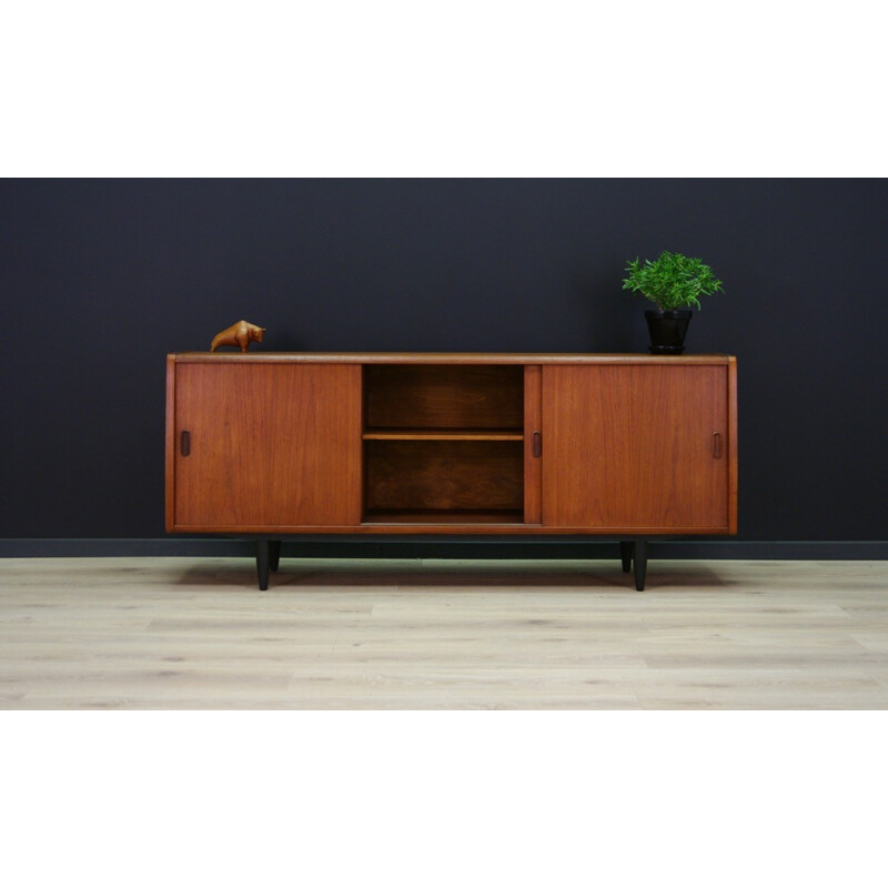 Vintage Teak Sideboard with 3 doors - 1960s