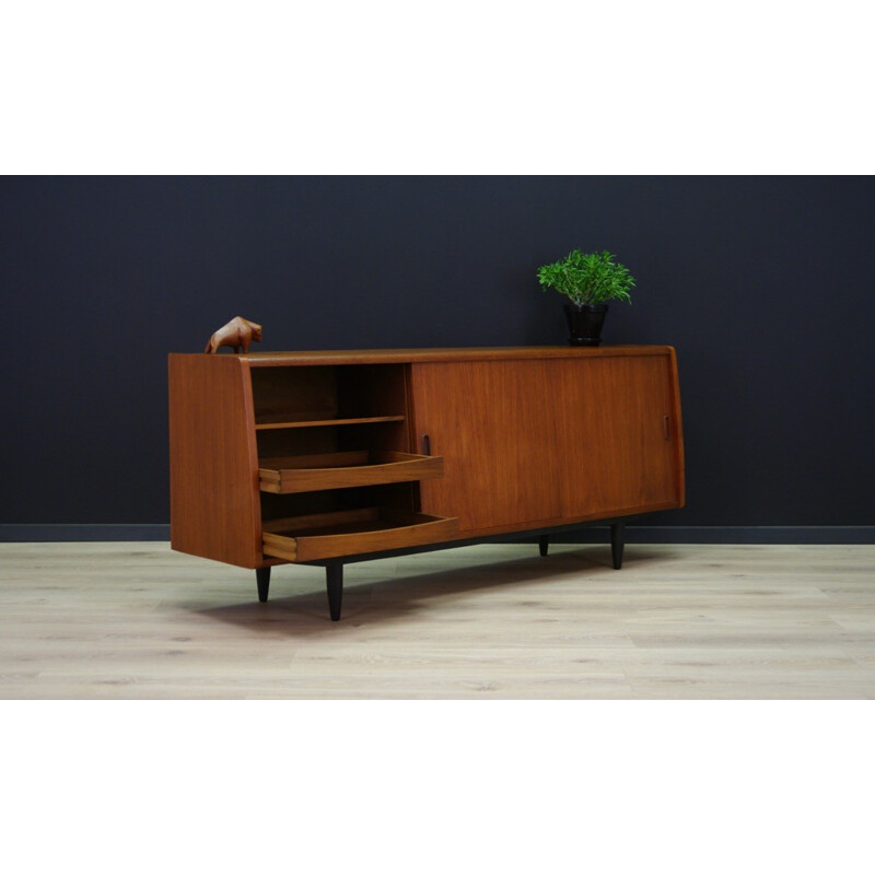 Vintage Teak Sideboard with 3 doors - 1960s