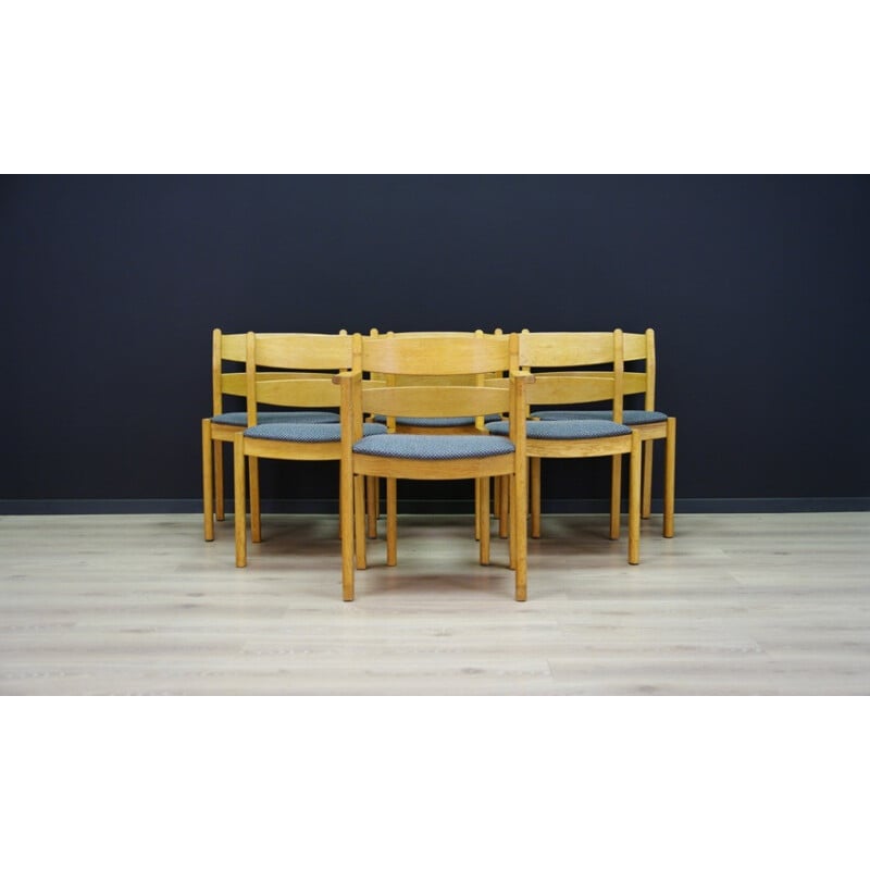 Set of 6 Danish Vintage chair by Kurt Ostervig - 1960s