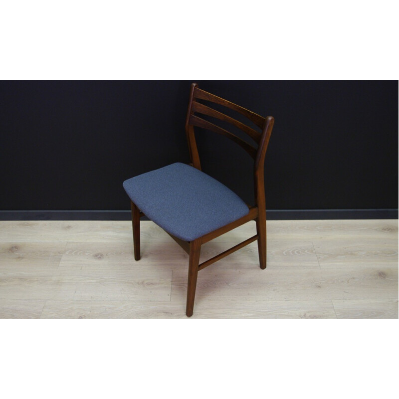 Set of 6 danish vintage chairs - 1960s