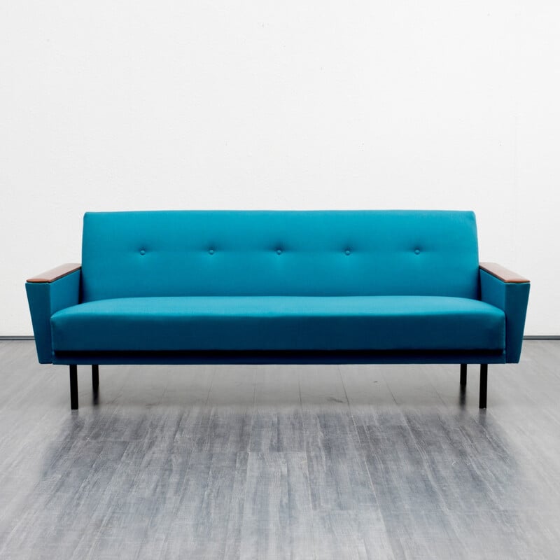 Vintage restored fold-out sofa - 1960s