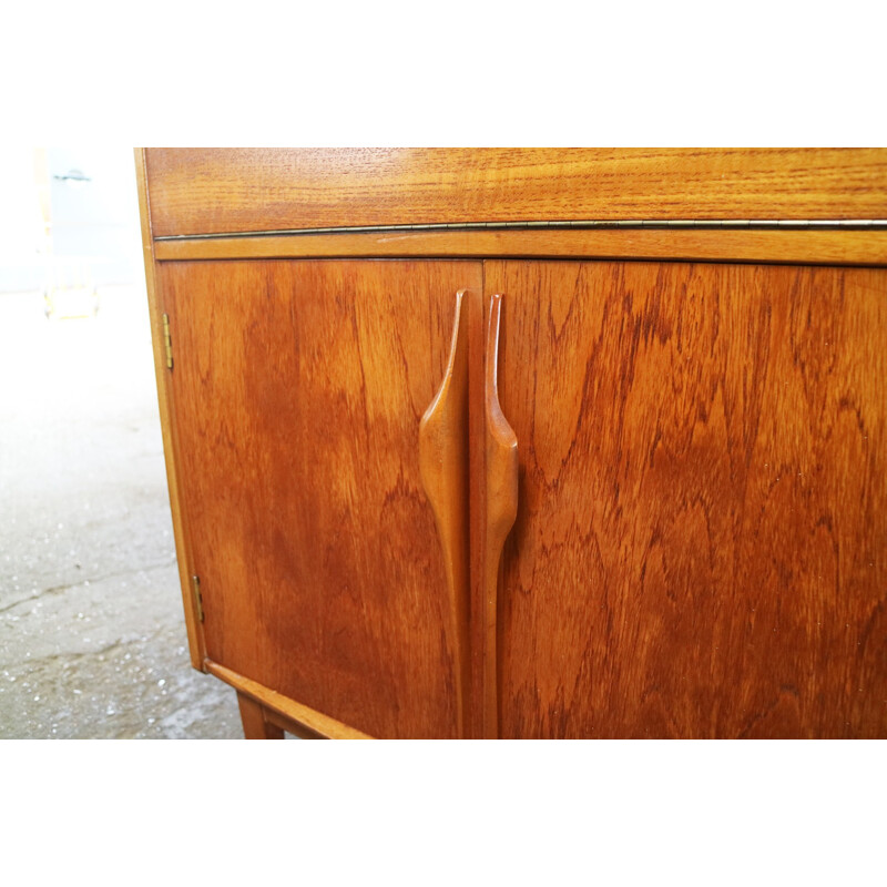 British vintage drinks cabinet cupboard - 1960s