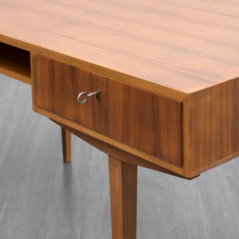 Desk "WK" in walnut by WK Möbel - 1950s