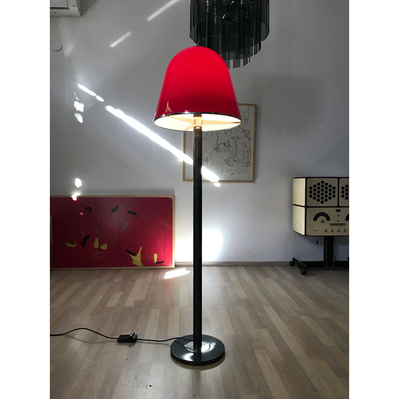 Vintage Floor Lamp By Harvey Guzzini - 1970s