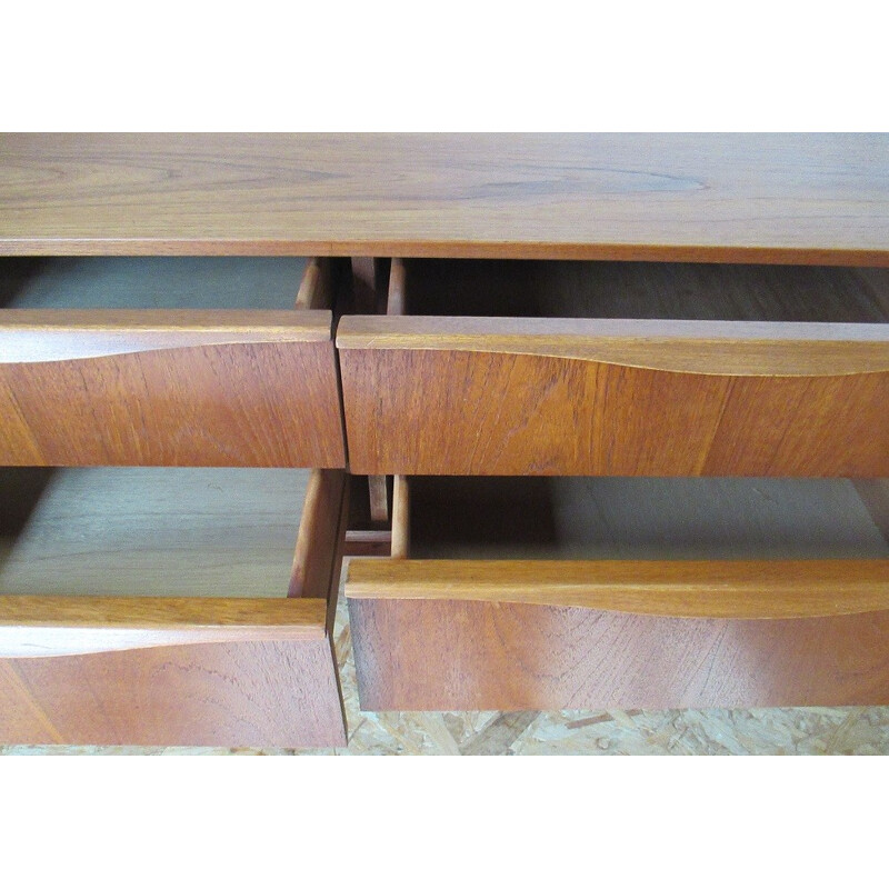 Vintage Teak Chest of 6 drawers - 1960s