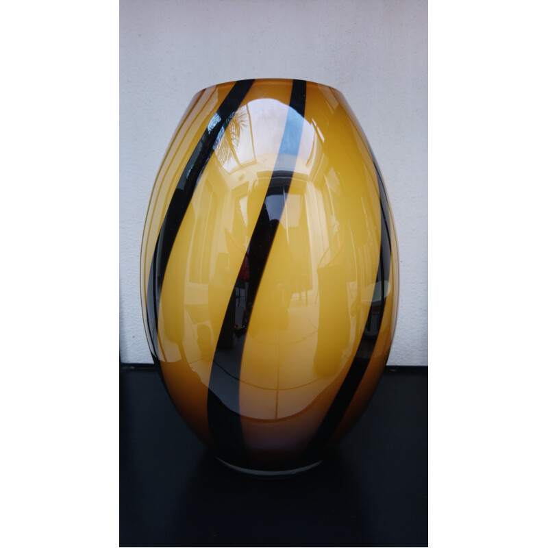 Large vintage vase in Murano glass - 1960s