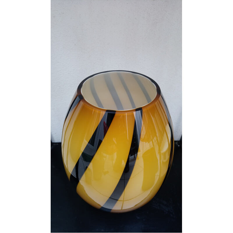 Large vintage vase in Murano glass - 1960s