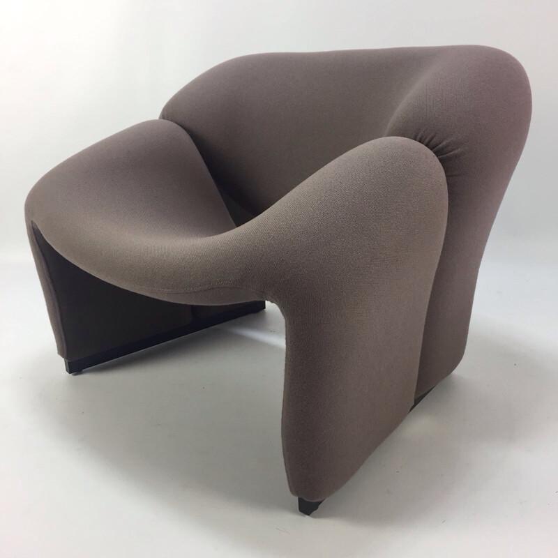 Vintage Groovy Chair F598 by Pierre Paulin for Artifort - 1970s