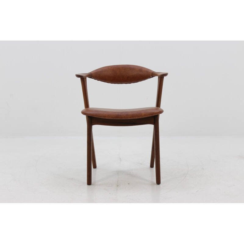 Vintage Teak Chair by Erik Kirkegaard for Høng Stolefabrik - 1960s