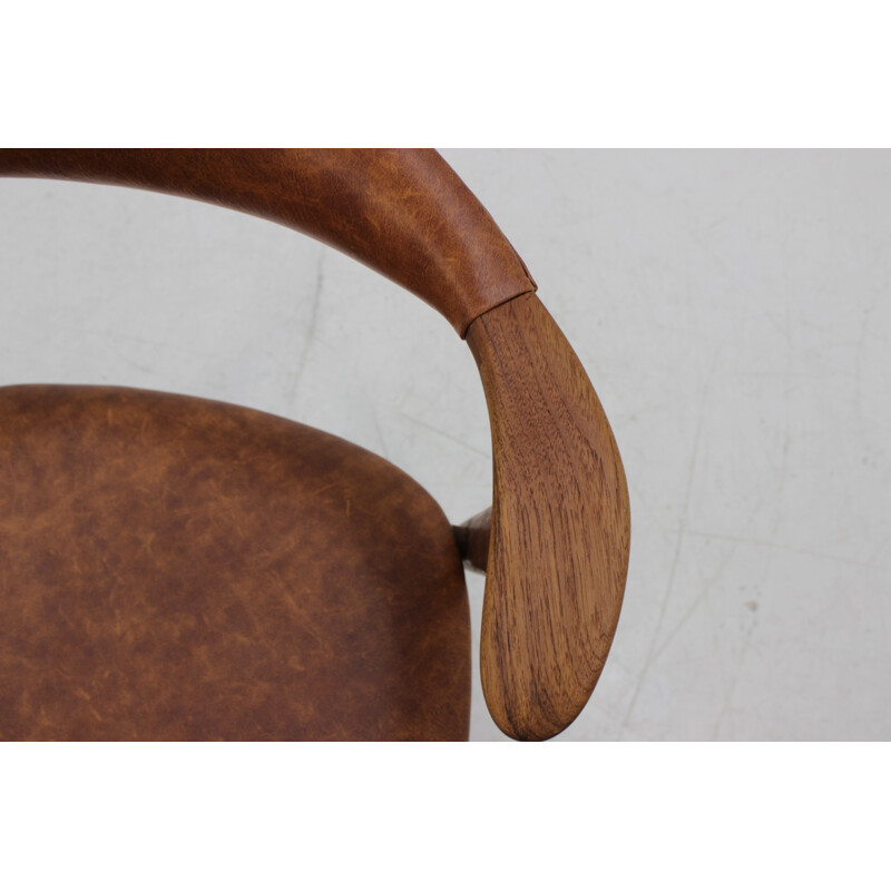 Vintage Teak Chair by Erik Kirkegaard for Høng Stolefabrik - 1960s