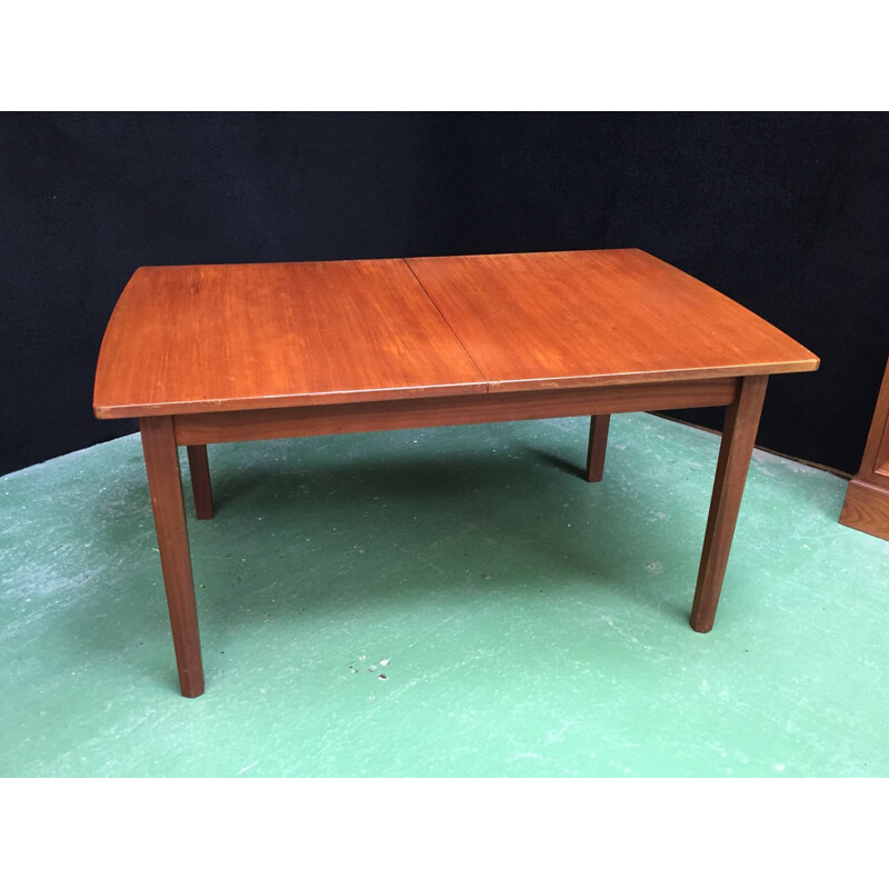 Vintage teak dining table - 1970s