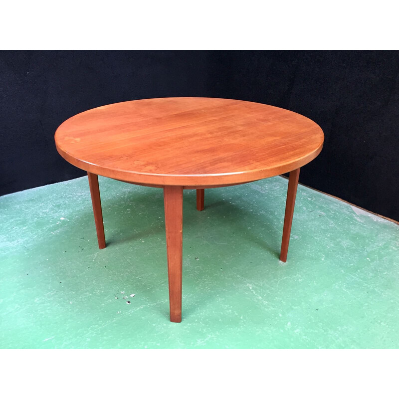 Vintage British dining table in teak - 1970s