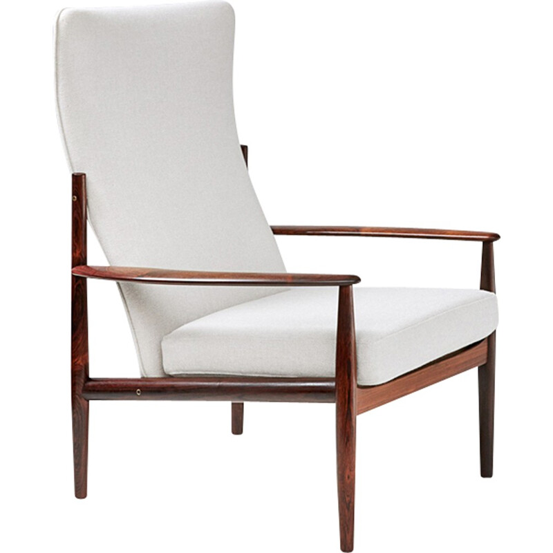 Vintage High Back Lounge Chair by Grete Jalk - 1960s