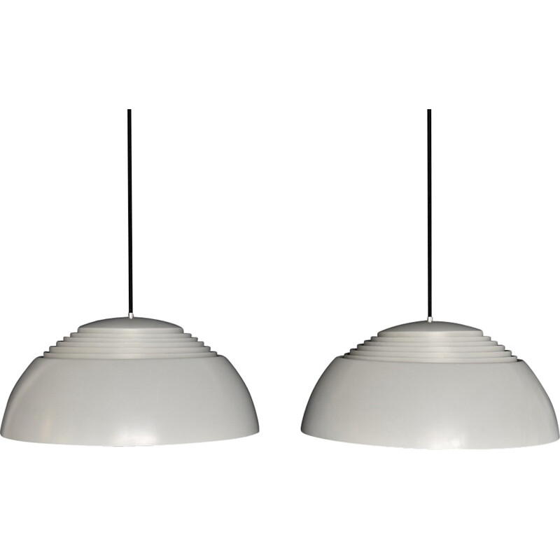 Set of two vintage AJ Royal lamps by Louis Poulsen for Arne Jacobsen, Denmark - 1960s