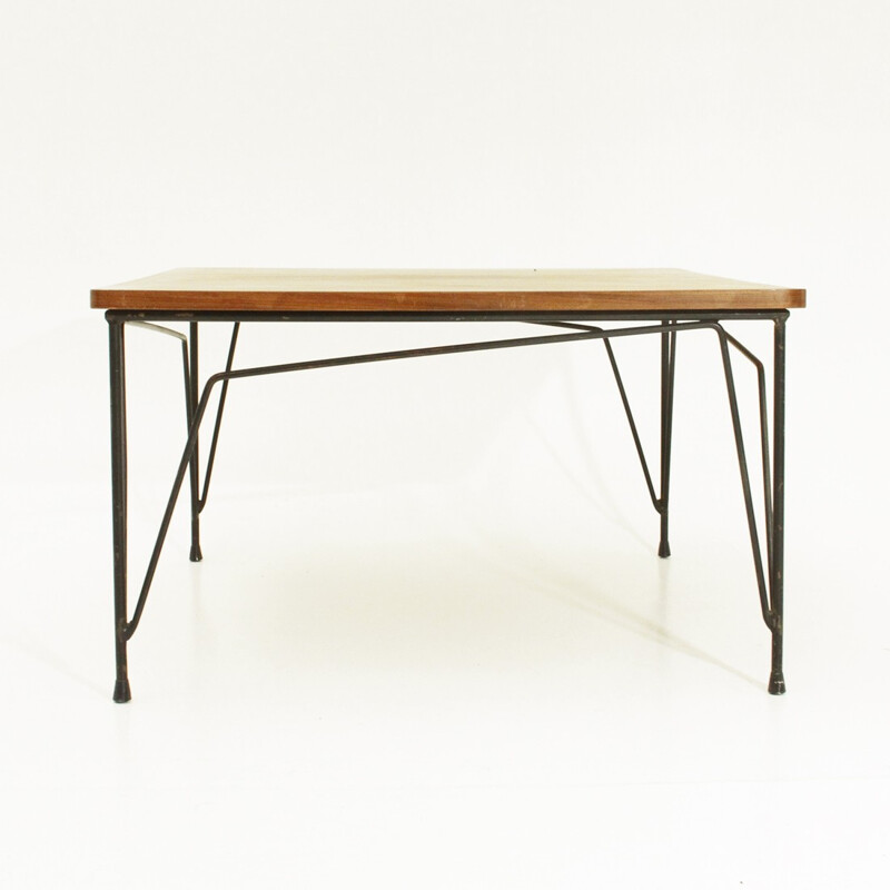 Vintage teak coffee table by Cerutti - 1950s