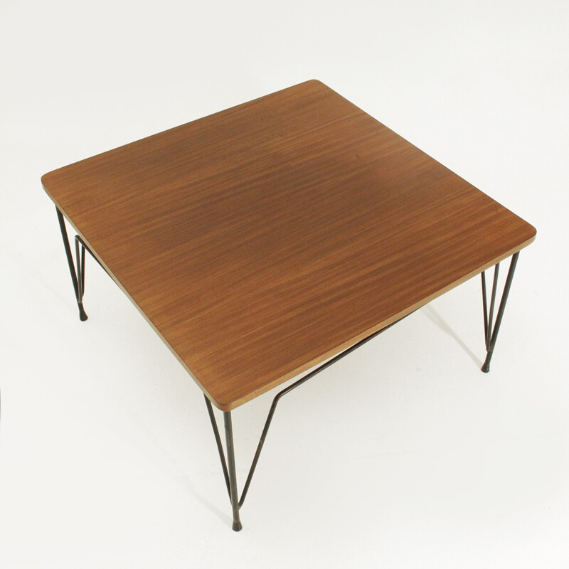 Vintage teak coffee table by Cerutti - 1950s