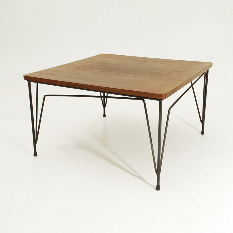 Vintage teak coffee table by Cerutti - 1950s