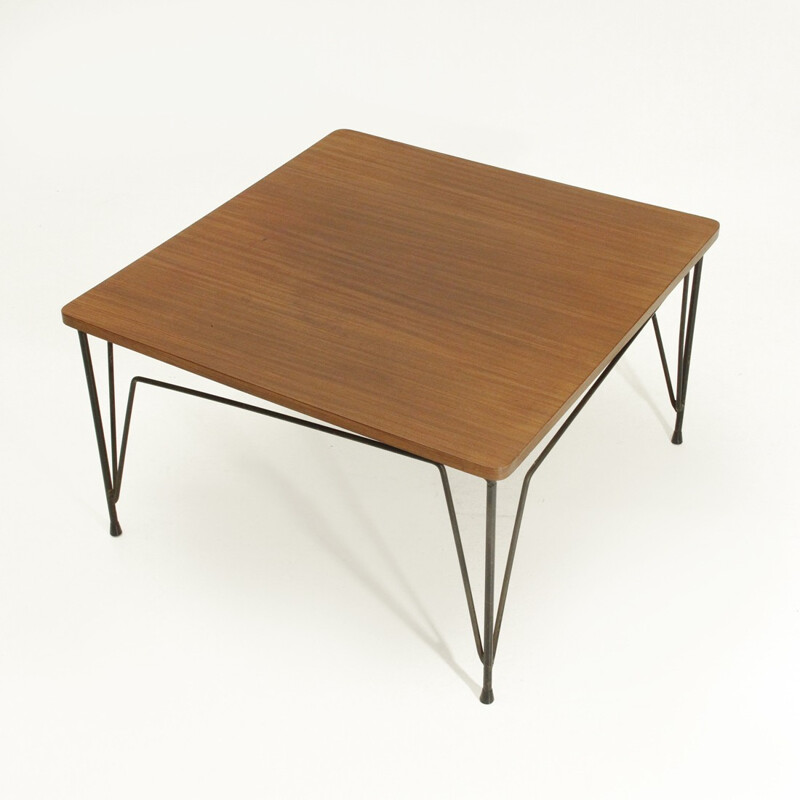 Vintage teak coffee table by Cerutti - 1950s