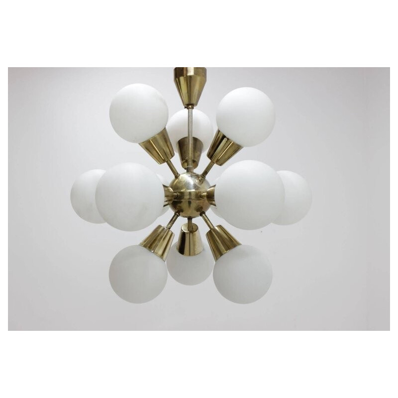 Vintage Sputnik Chandelier by Kamenický Šenov - 1970s