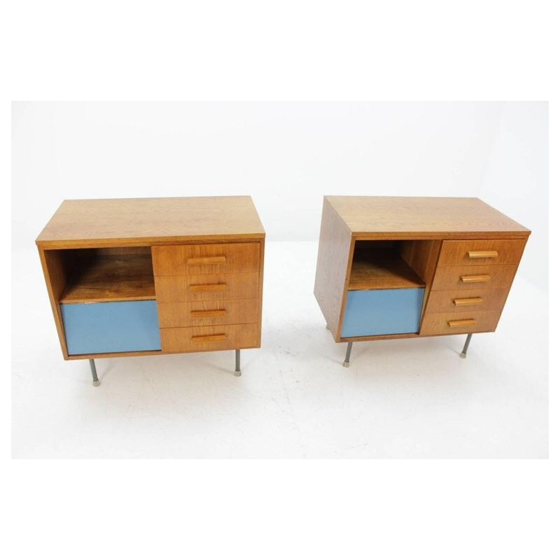 Set of Two Vintage Sideboards from Czech Republic - 1960s