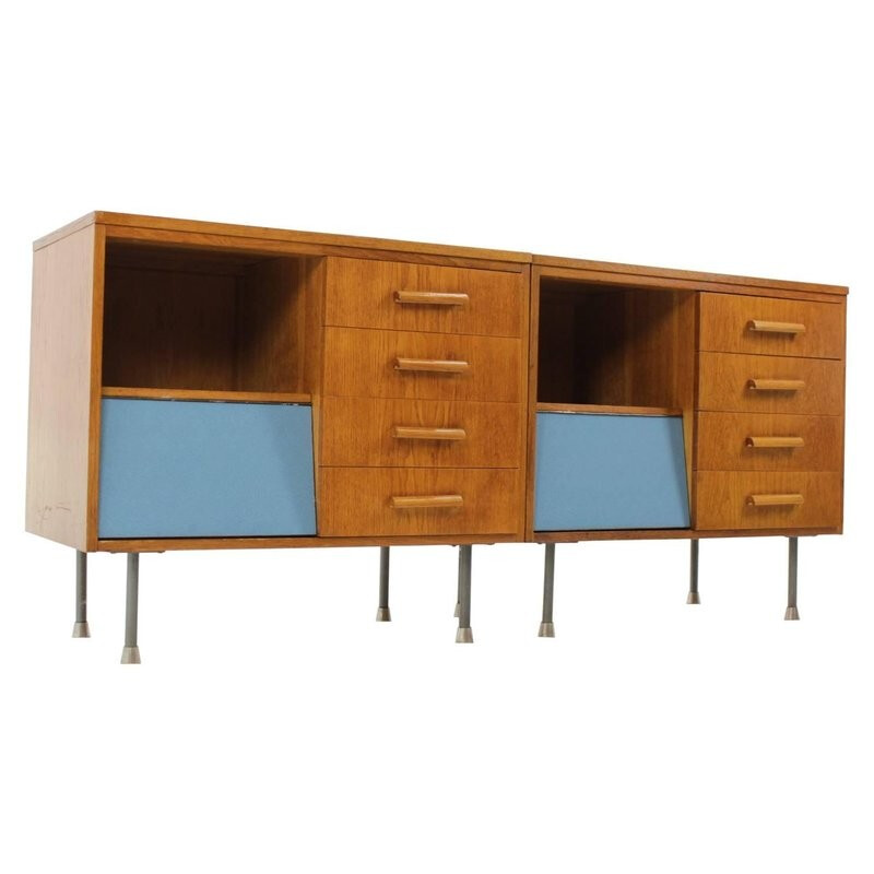 Set of Two Vintage Sideboards from Czech Republic - 1960s