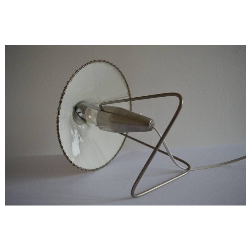 Vintage desk lamp by Helena Frantová for the artist group Okolo, Czechoslovakia 1950