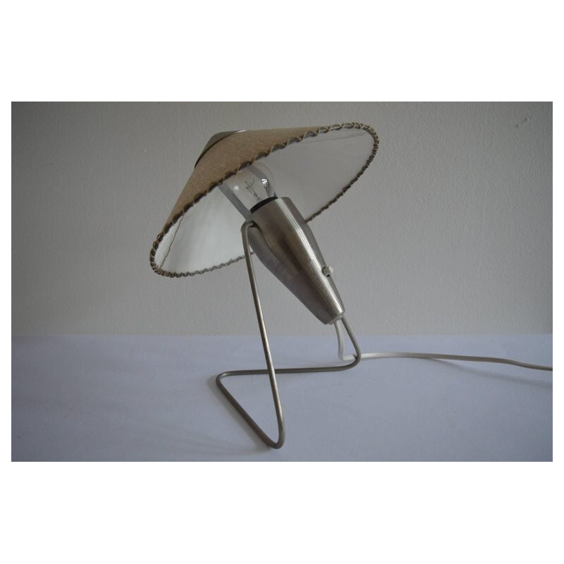 Lampe de bureau vintage par Helena Frantová pour le groupe d'artistes Okolo, Tchécoslovaquie 1950