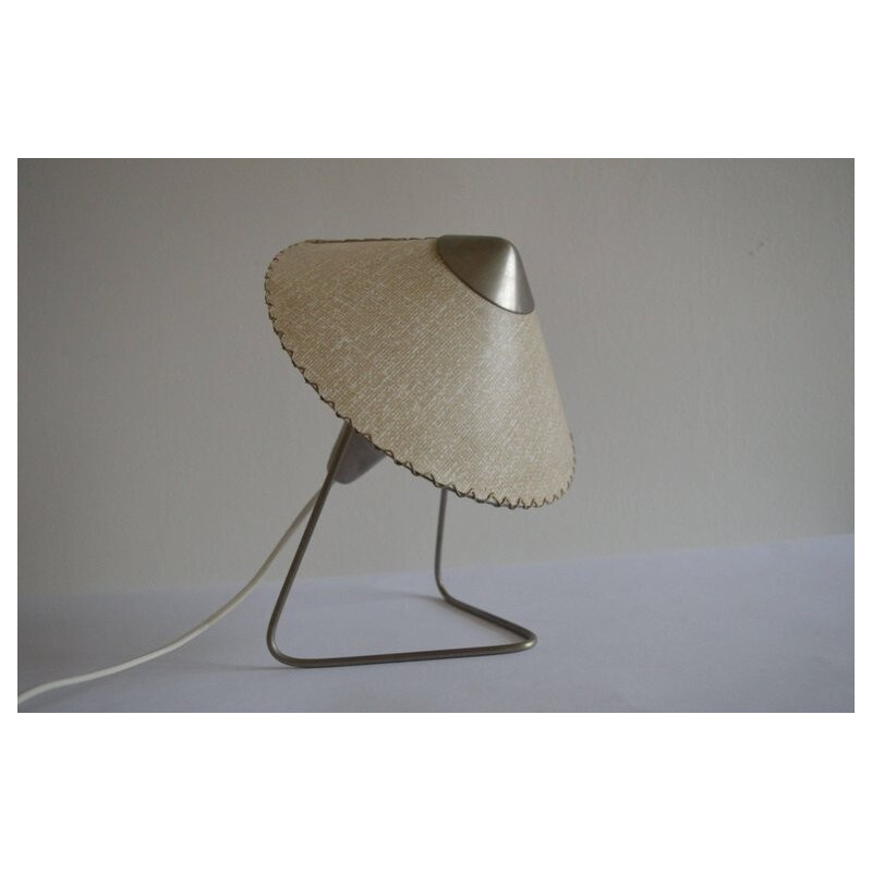 Vintage desk lamp by Helena Frantová for the artist group Okolo, Czechoslovakia 1950