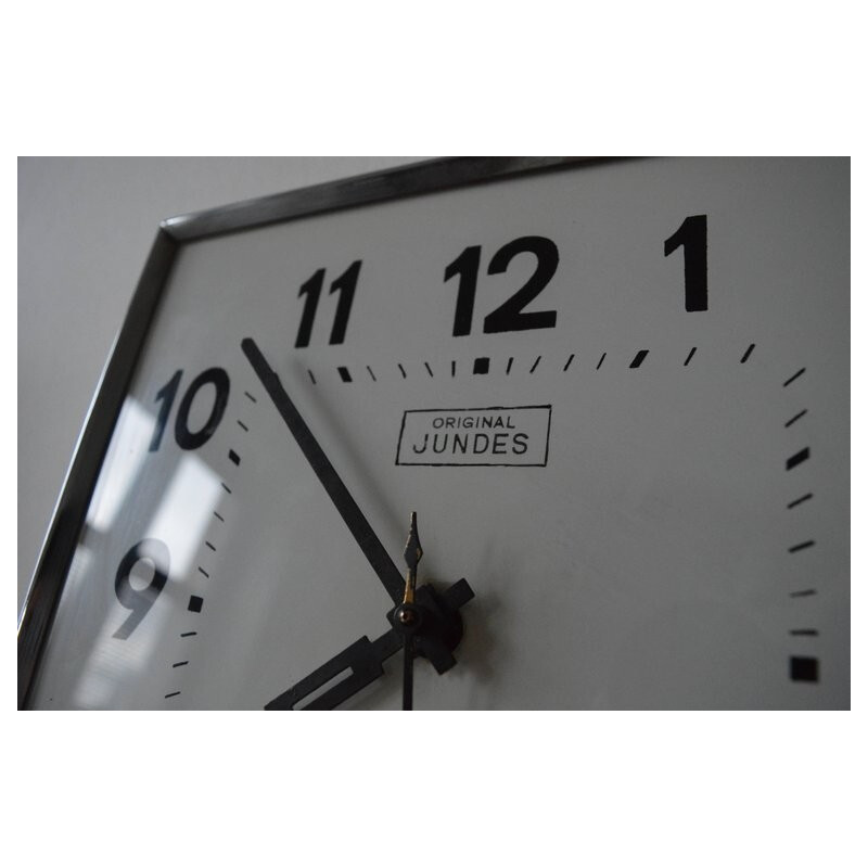 Horloge Murale vintage authentique de Jundes - 1950