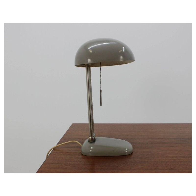 Vintage Swiss Table Lamp by Siegfried Giedion for BAG Turgi - 1930s