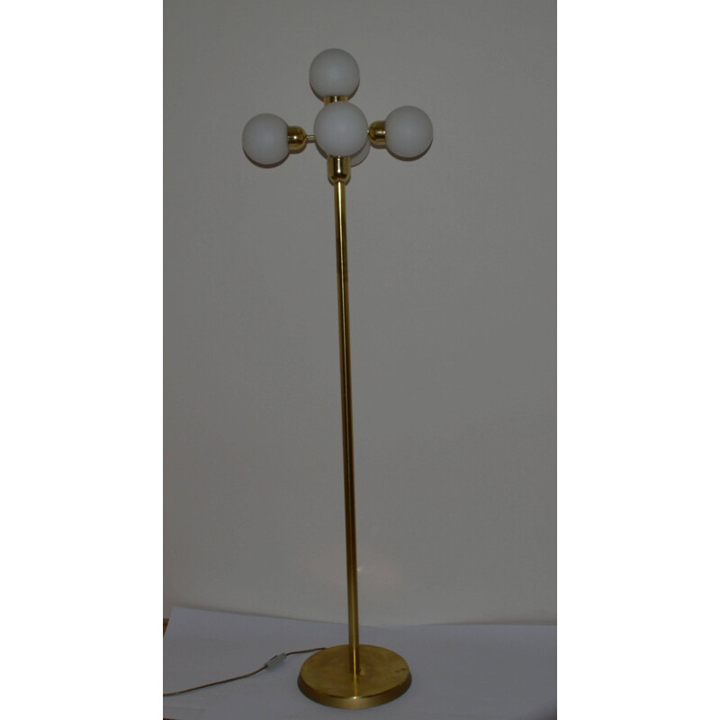 Vintage Floor Lamp by Kamenický Šenov, Czech Republic - 1970s