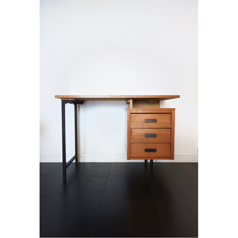 Vintage CM172 desk by Pierre Paulin for Thonet - 1950s