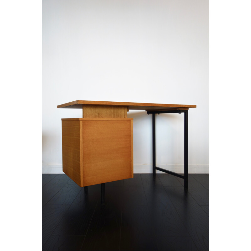 Vintage CM172 desk by Pierre Paulin for Thonet - 1950s