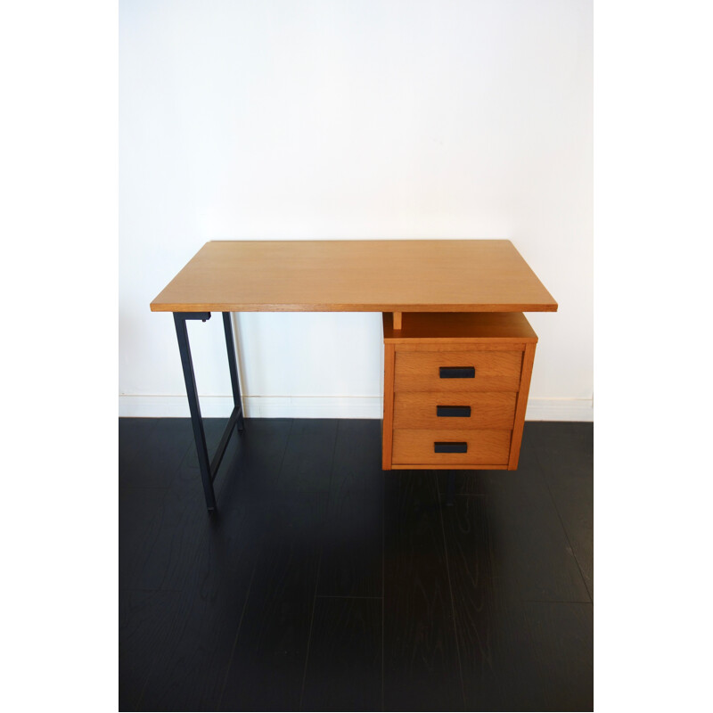 Vintage CM172 desk by Pierre Paulin for Thonet - 1950s