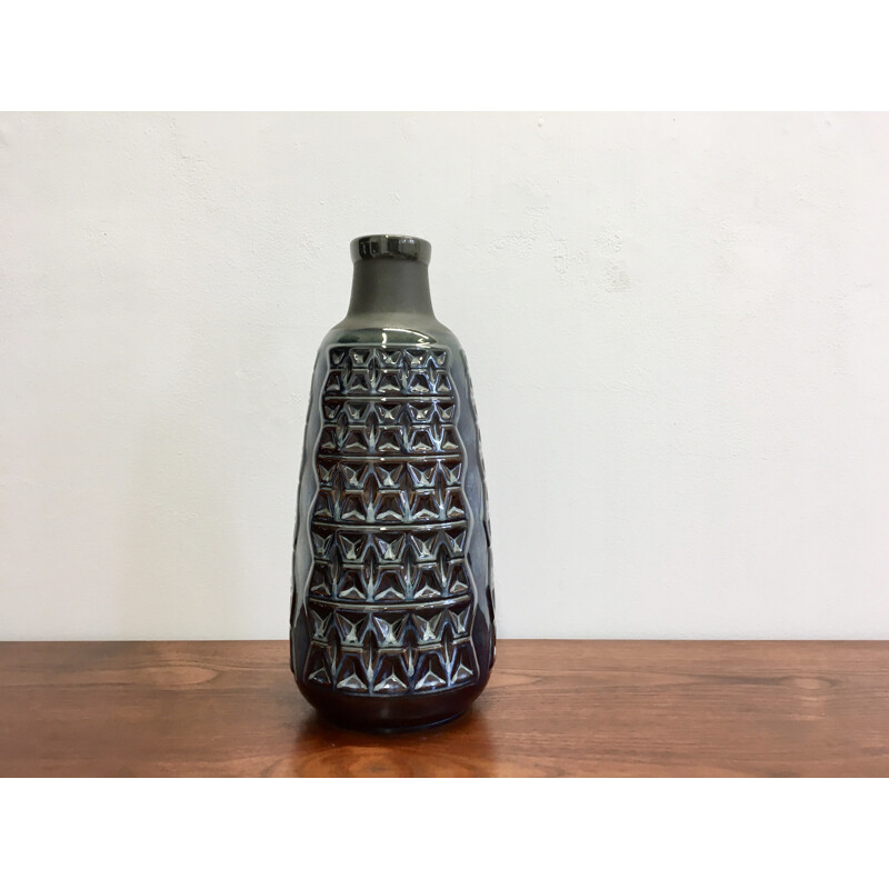 Vintage Large Danish Stoneware Vase by Einar Johansen for Soholm - 1960s