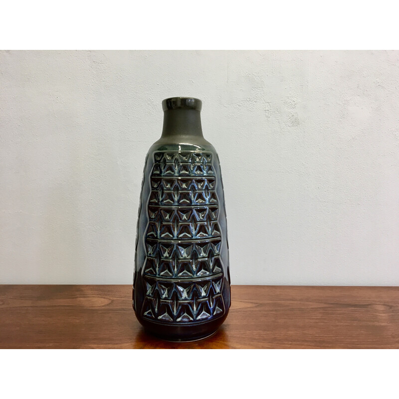 Vintage Large Danish Stoneware Vase by Einar Johansen for Soholm - 1960s