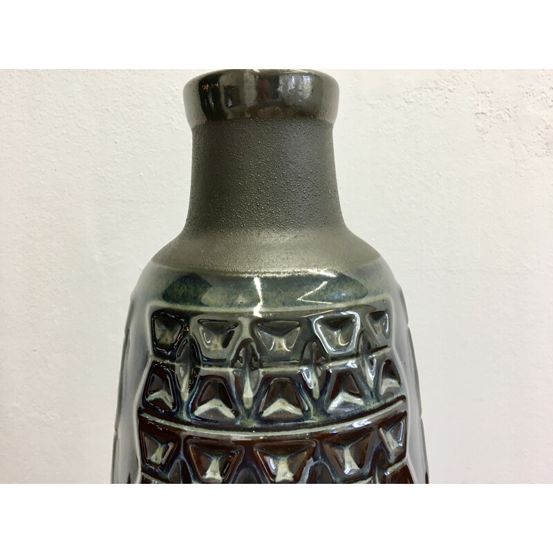 Vintage Large Danish Stoneware Vase by Einar Johansen for Soholm - 1960s