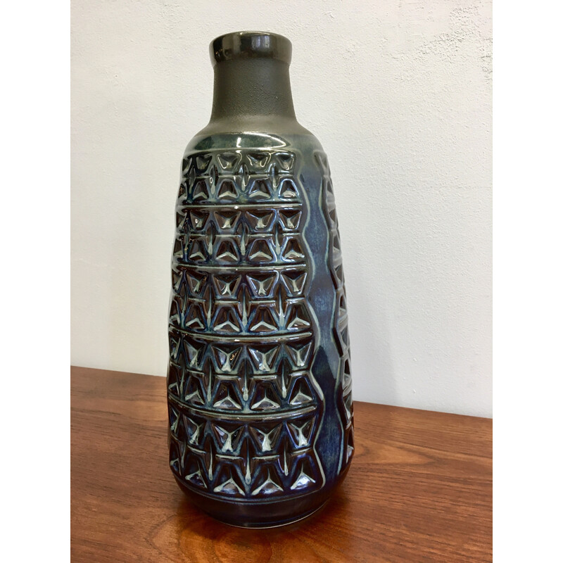 Vintage Large Danish Stoneware Vase by Einar Johansen for Soholm - 1960s