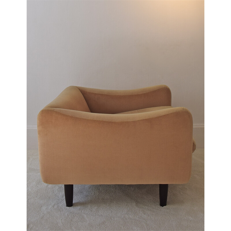 Suite de 2 fauteuils vintage "Teckel" de Michel Mortier - 1960