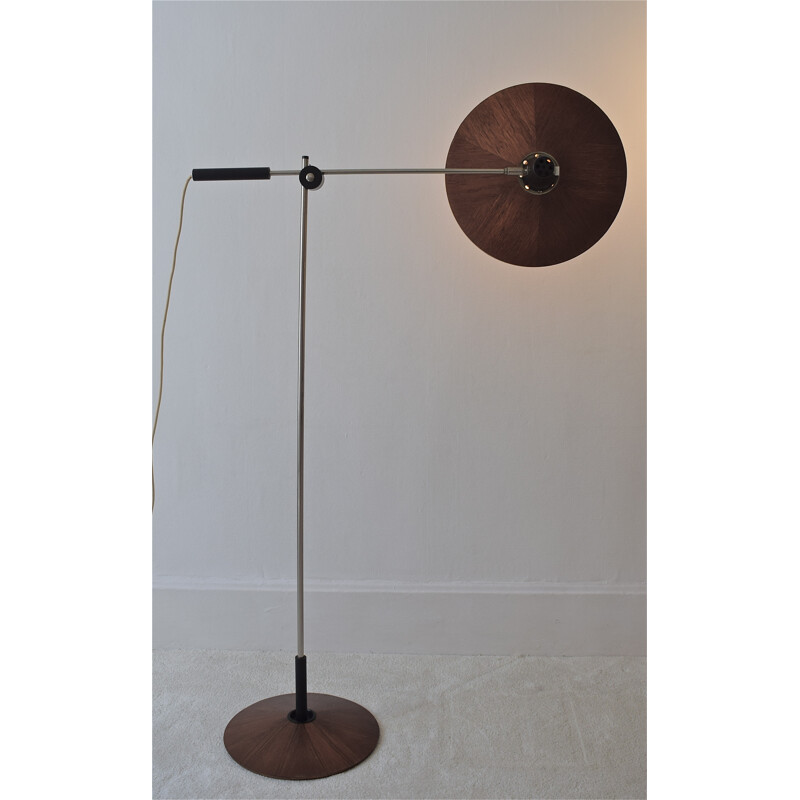 Vintage floor lamp with swivel arm by Georges Frydman - 1960s