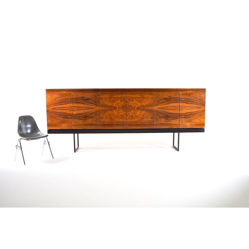 Vintage large german sideboard in Rosewood - 1960s