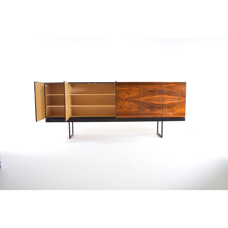 Vintage large german sideboard in Rosewood - 1960s