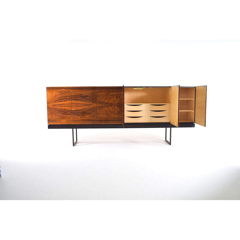 Vintage large german sideboard in Rosewood - 1960s