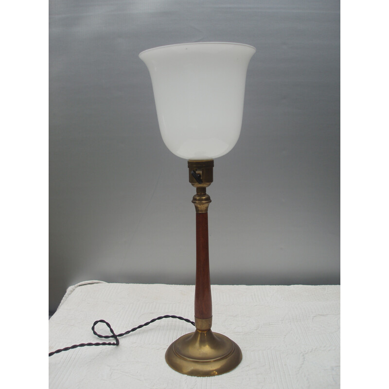 Vintage Little Brass Mazda lamp - 1940s