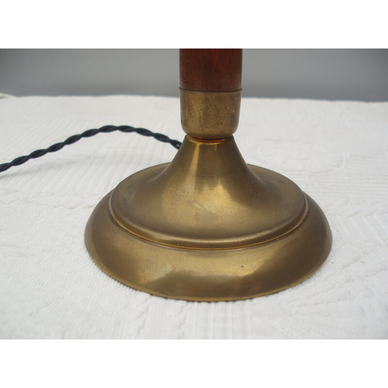 Vintage Little Brass Mazda lamp - 1940s