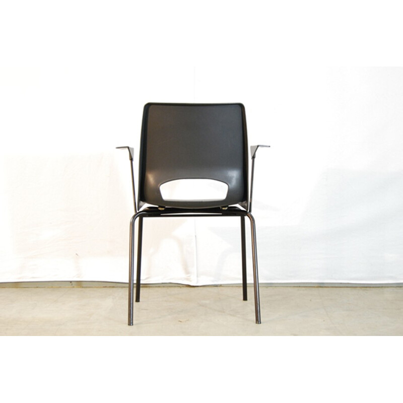 Set of 4 Industrial armchairs by Philippus Potter for Ahrend de Cirkel - 1970s