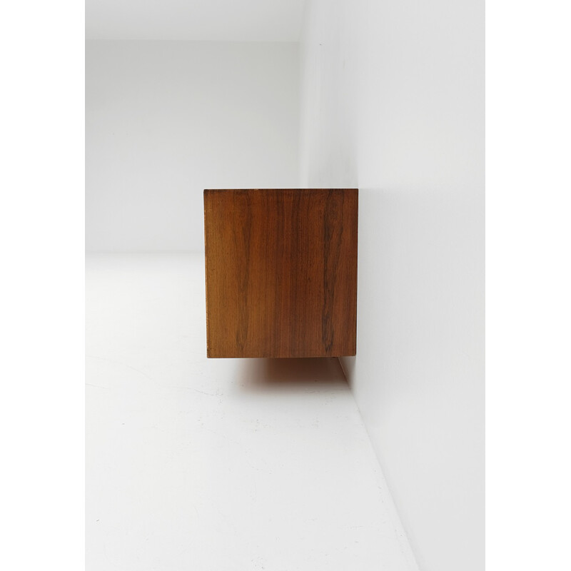 Vintage wood sideboard by Lucien Engels - 1960s