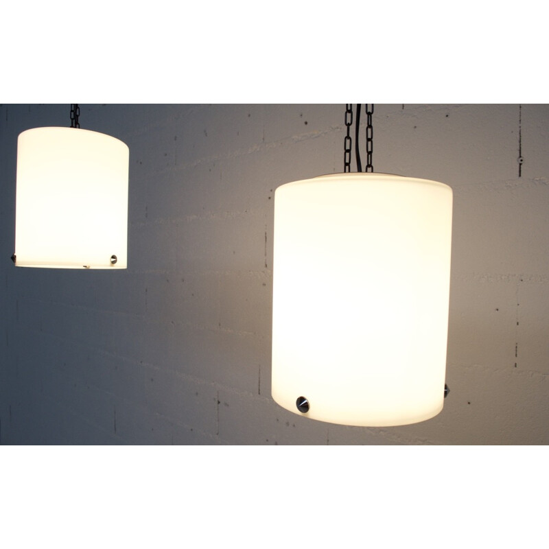 Set of 2 ceiling lamps model 2015 A by Jean Perzel - 1950s