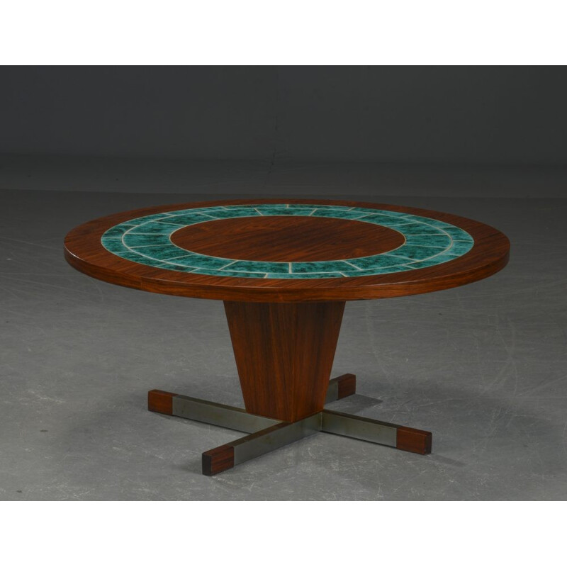 Vintage Rosewood Round table - 1960s