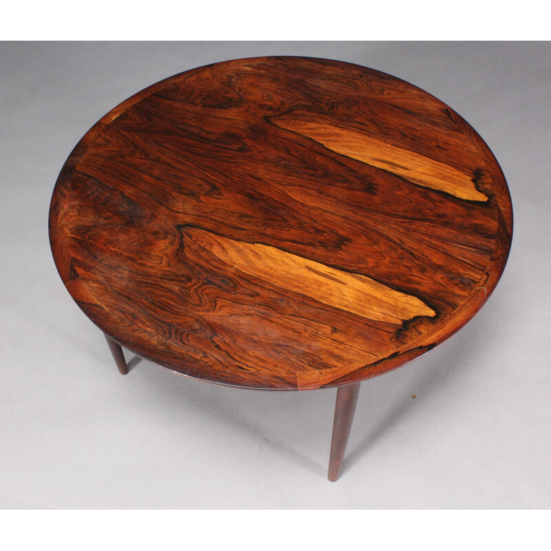 Vintage Rosewood Round table - 1960s